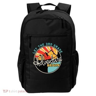 Back To School Let The 3rd Grade Adventure Begin Third Grade Backpack