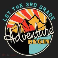Back To School Let The 3rd Grade Adventure Begin Third Grade Hat thumb 2
