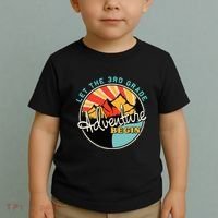 Back To School Let The 3rd Grade Adventure Begin Third Grade Toddler T-Shirt thumb 2