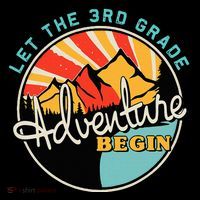 Back To School Let The 3rd Grade Adventure Begin Third Grade Women's Long Sleeve Shirt thumb 2