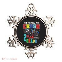 Back To School Monster Truck Ready To Crush 2nd Grade Autism Ornament thumb 0