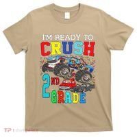 Back To School Monster Truck Ready To Crush 2nd Grade Autism T-Shirt thumb 0