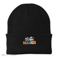 Back To School Agriculture Teachers Squad Ag Teacher Beanie thumb 0