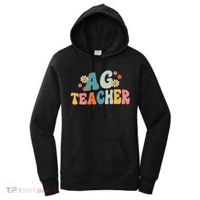 Back To School Agriculture Teachers Squad Ag Teacher Women's Hoodie
