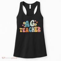 Back To School Agriculture Teachers Squad Ag Teacher Women's Tank Top thumb 0