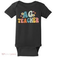 Back To School Agriculture Teachers Squad Ag Teacher Baby Bodysuit thumb 0
