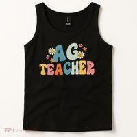 Back To School Agriculture Teachers Squad Ag Teacher Tank Top thumb 2