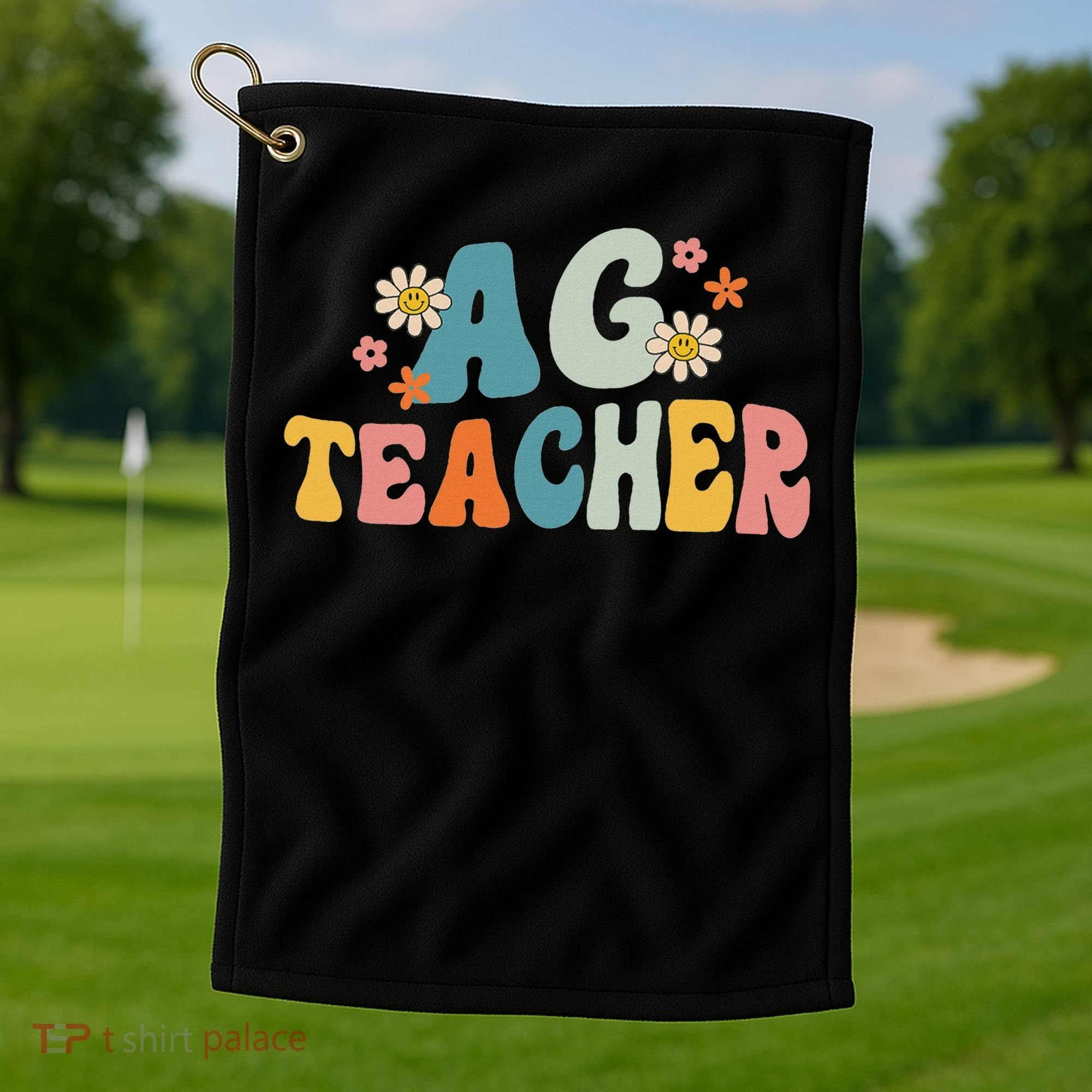 Back To School Agriculture Teachers Squad Ag Teacher Golf Towel