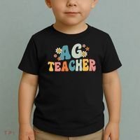 Back To School Agriculture Teachers Squad Ag Teacher Toddler T-Shirt thumb 2