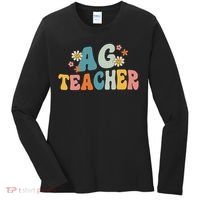 Back To School Agriculture Teachers Squad Ag Teacher Women's Long Sleeve Shirt thumb 0