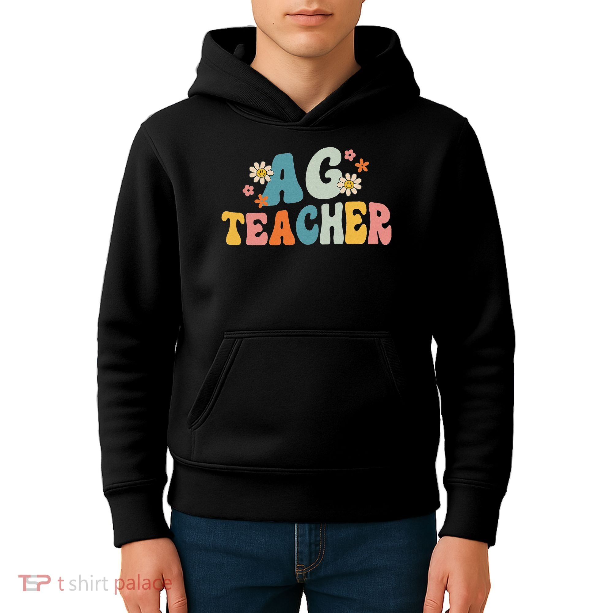 Back To School Agriculture Teachers Squad Ag Teacher Kids Hoodie