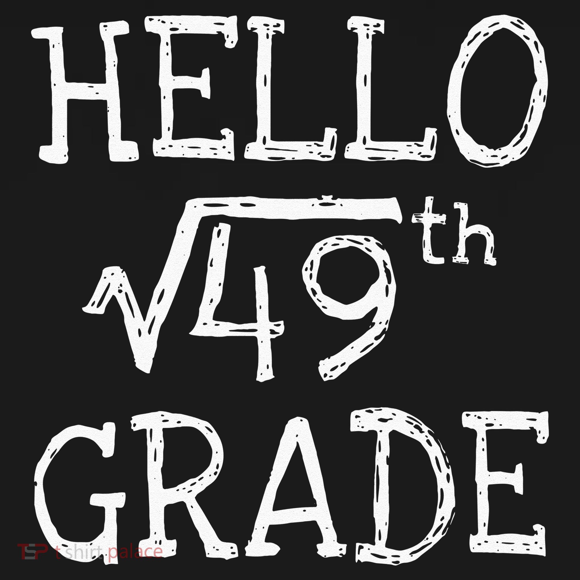 Back To School 7th Grade Square Root Of 49 Math Kids Teacher Women's Tank Top