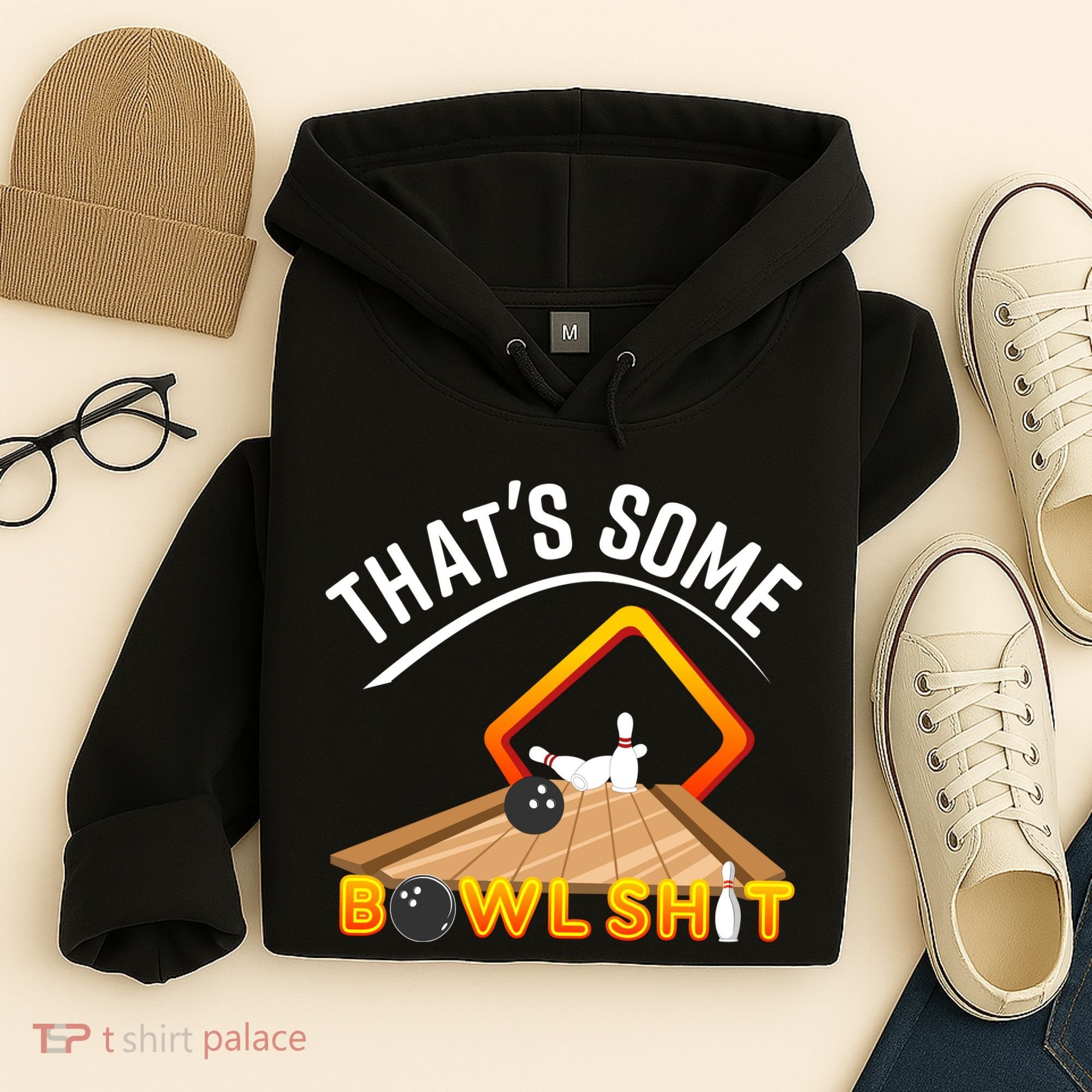 Bowling That Some Bowlshit Hoodie