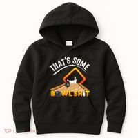 Bowling That Some Bowlshit Kids Hoodie thumb 0