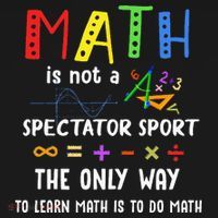 Back To School Math Is Not A Spectator Sport Math Teacher Hoodie thumb 2