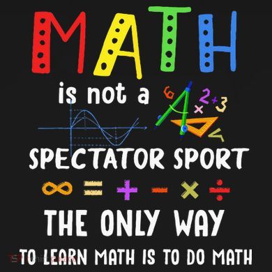 Back To School Math Is Not A Spectator Sport Math Teacher 16 in Basic Backpack