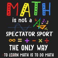 Back To School Math Is Not A Spectator Sport Math Teacher Tumbler thumb 3