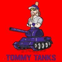 Baseball Tommy Tanks Tommy Funny Tanks Tommy Tanks Santa Hat thumb 1