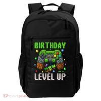Birthday Time To Level Up Video Game Birthday Gamer Gift Backpack thumb 0