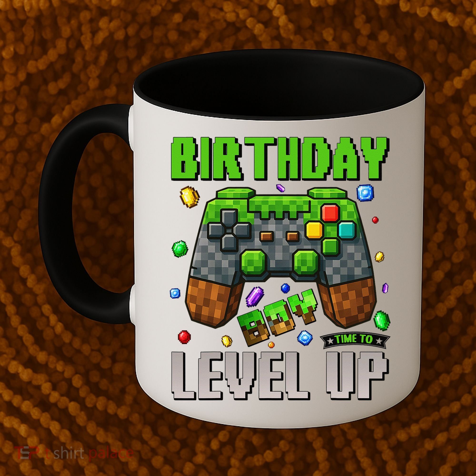 Birthday Time To Level Up Video Game Birthday Gamer Gift Coffee Mug
