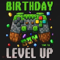 Birthday Time To Level Up Video Game Birthday Gamer Gift Women's Hoodie thumb 2