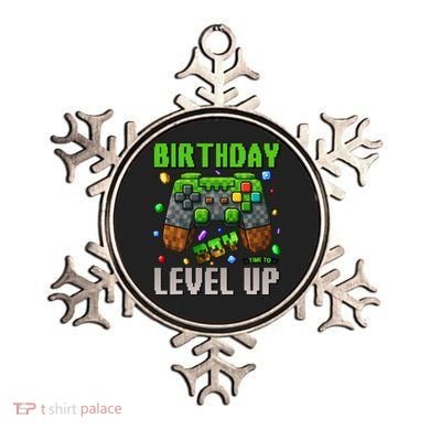 Birthday Time To Level Up Video Game Birthday Gamer Gift Ornament