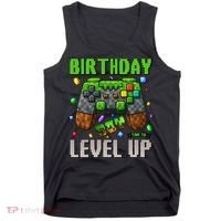 Birthday Time To Level Up Video Game Birthday Gamer Gift Tank Top thumb 0