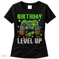 Birthday Time To Level Up Video Game Birthday Gamer Gift Women's T-Shirt thumb 0