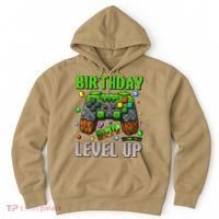 Birthday Time To Level Up Video Game Birthday Gamer Gift Hoodie thumb 0