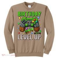 Birthday Time To Level Up Video Game Birthday Gamer Gift Sweatshirt thumb 0