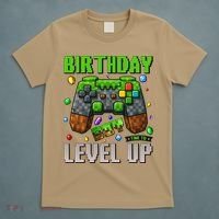 Birthday Time To Level Up Video Game Birthday Gamer Gift T-Shirt thumb 5