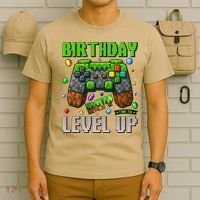 Birthday Time To Level Up Video Game Birthday Gamer Gift T-Shirt thumb 6