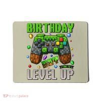 Birthday Time To Level Up Video Game Birthday Gamer Gift Mousepad thumb 0