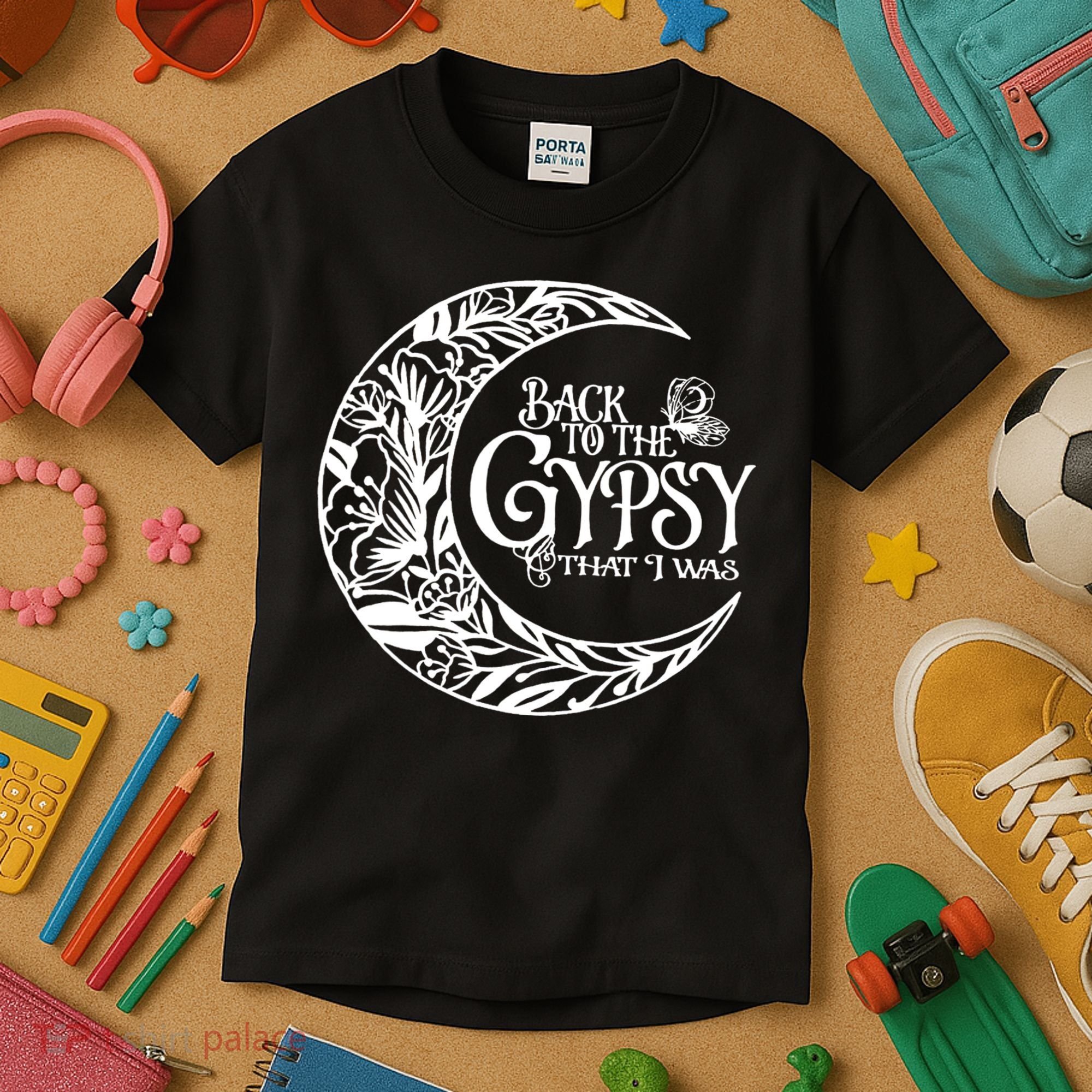 Back To The Gypsy That I Was Kids T-Shirt