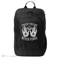 Boho Thick Thighs Witch Vibes City Backpack thumb 0