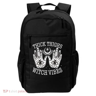 Boho Thick Thighs Witch Vibes Backpack