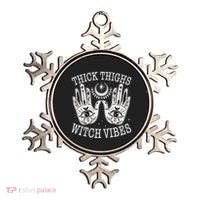 Boho Thick Thighs Witch Vibes Ornament thumb 0