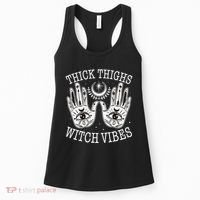 Boho Thick Thighs Witch Vibes Women's Tank Top thumb 0