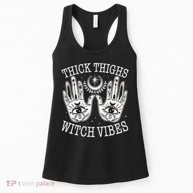 Boho Thick Thighs Witch Vibes Women's Tank Top