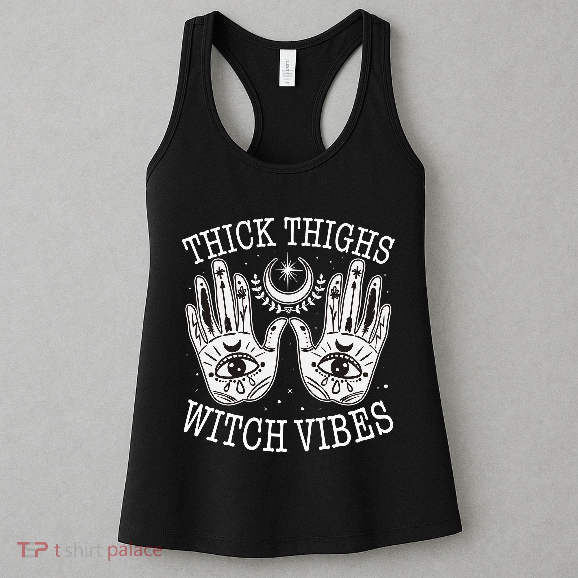 Boho Thick Thighs Witch Vibes Women's Tank Top
