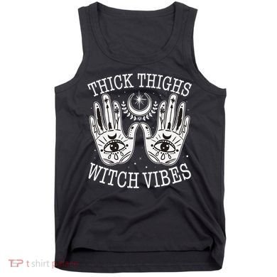 Boho Thick Thighs Witch Vibes Tank Top