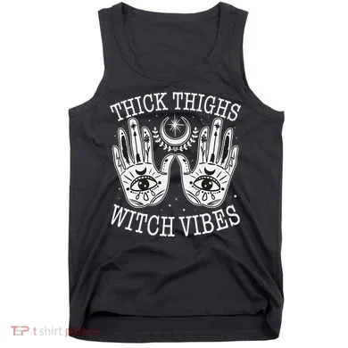Boho Thick Thighs Witch Vibes Tank Top