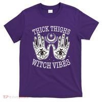 Boho Thick Thighs Witch Vibes T-Shirt thumb 0