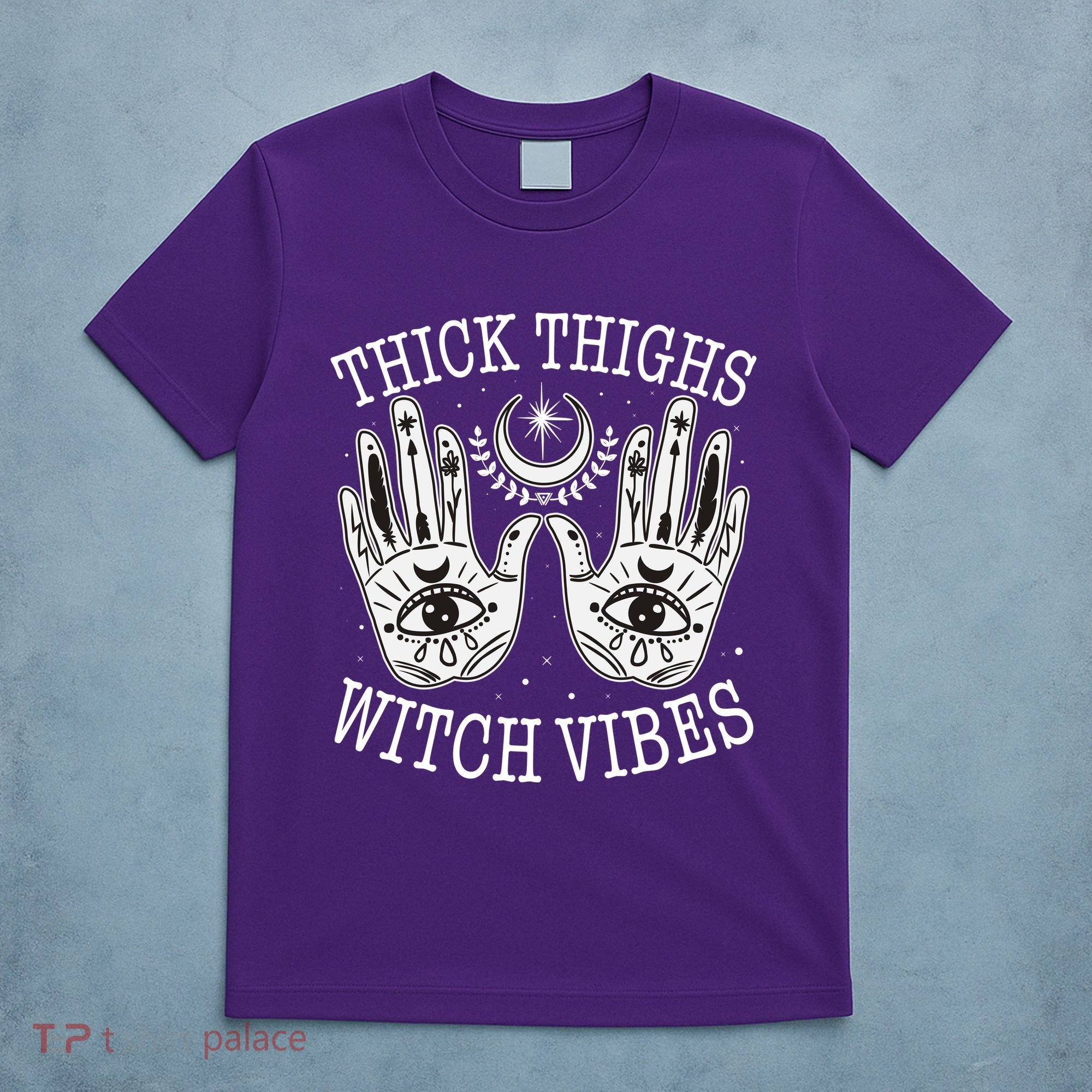 Boho Thick Thighs Witch Vibes T-Shirt
