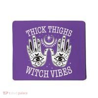 Boho Thick Thighs Witch Vibes Mousepad thumb 0