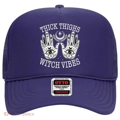 Boho Thick Thighs Witch Vibes Hat