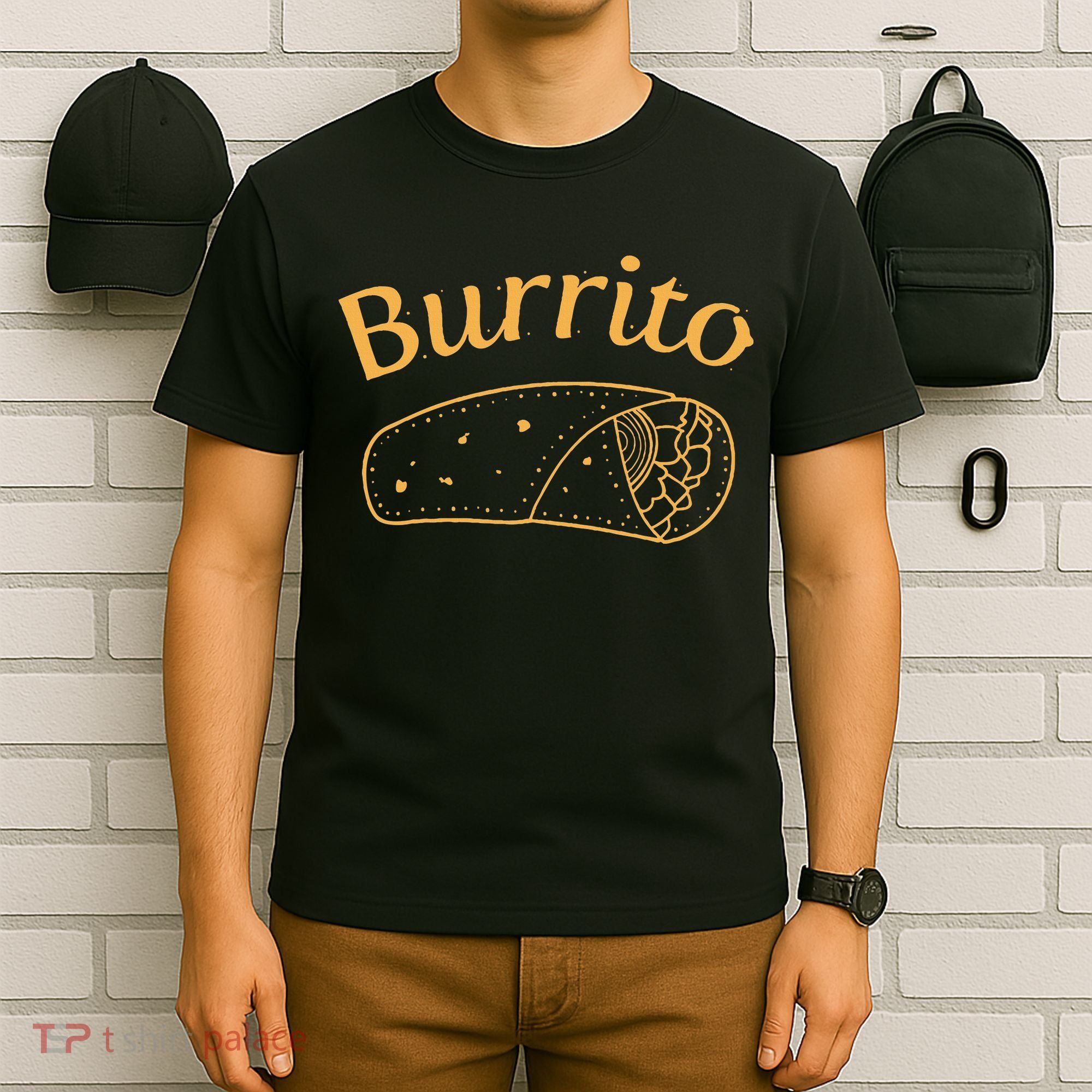 Burrito Taco Taquito Dad Mom Child Baby Matching Family T-Shirt