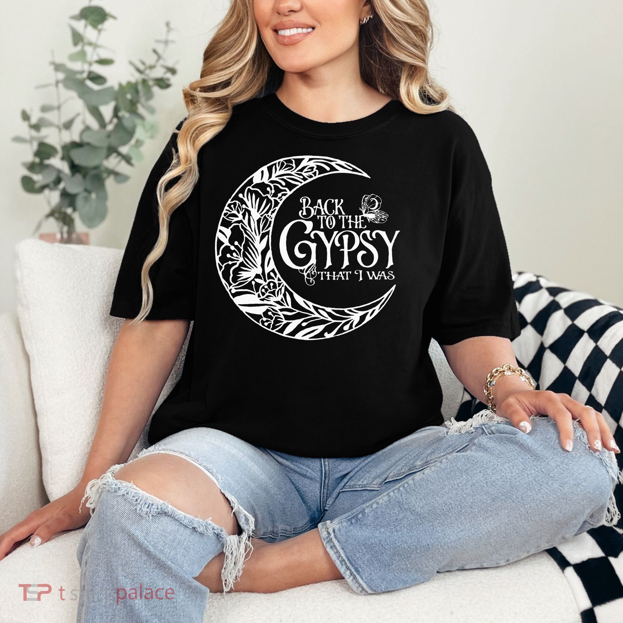 Back To The Gypsy That I Was Comfort Colors T-Shirt