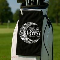 Back To The Gypsy That I Was Golf Towel thumb 2