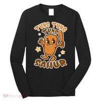 Brainrot Tung Tung Tung Sahur Long Sleeve Shirt thumb 0